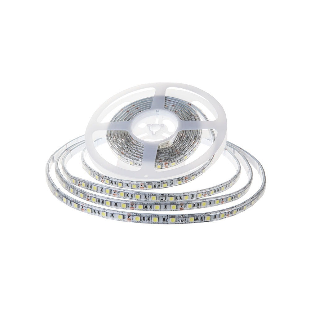 Zestaw Taśma LED z zasilaczem i sterownikiem / Barwa: RGB / IP65 / Zasilanie:12V / Rolka:5m