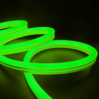 NEON FLEX / Barwa: Zielony / Zasilanie: 24V / IP68 / Rolka:10m