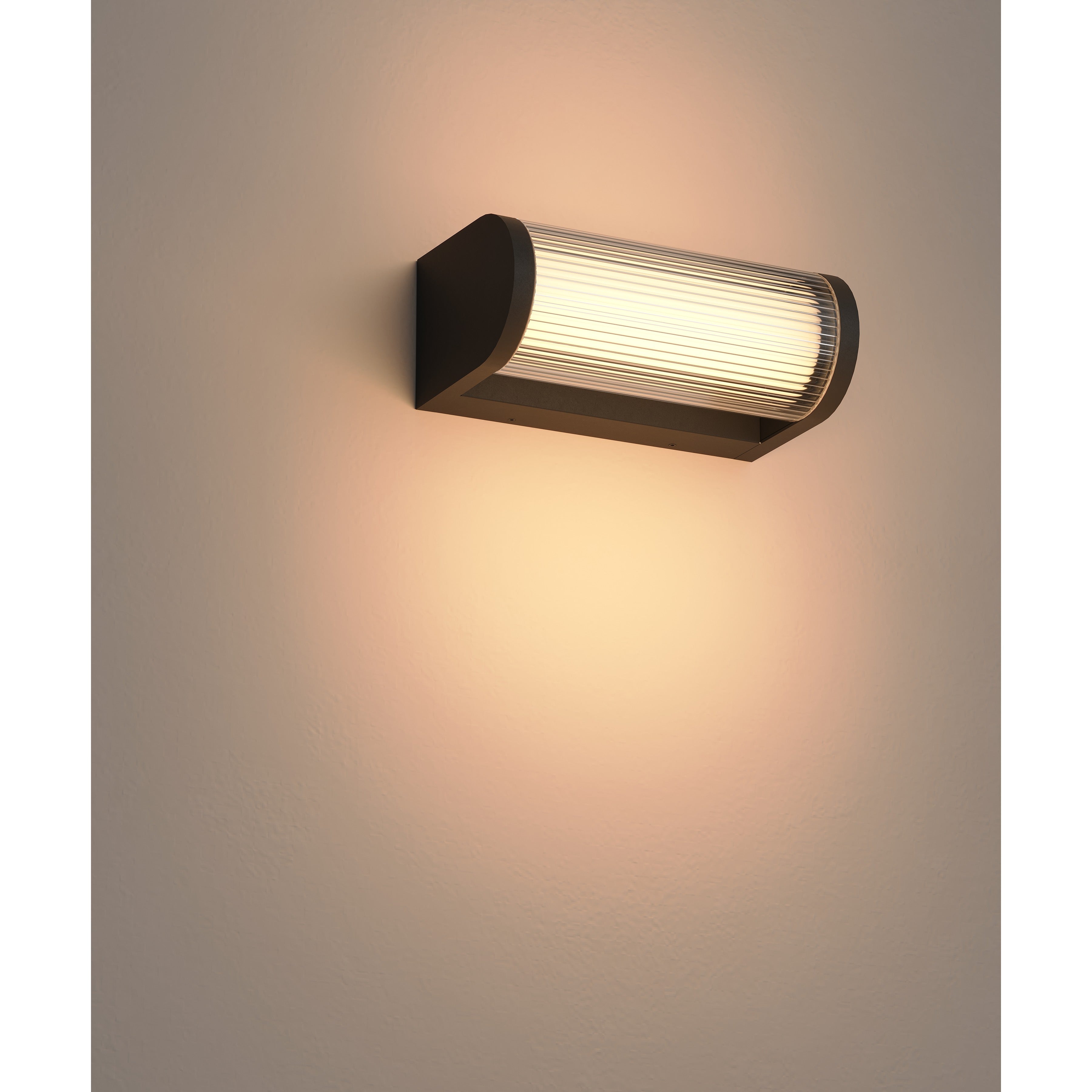 Maxlight Kinkiet Gardenia - Aluminium + pc - Czarny W0465
