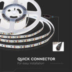 Taśma LED / Barwa:6000K / IP20 / Zasilanie: 24V / Wzmocniony podkład PCB / Rolka:10m