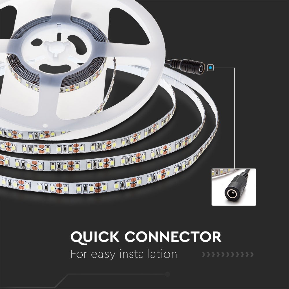Taśma LED / Barwa:6000K / IP20 / Zasilanie: 24V / Wzmocniony podkład PCB / Rolka:10m
