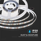 Taśma LED / Barwa:6000K / IP20 / Zasilanie: 24V / Wzmocniony podkład PCB / Rolka:10m