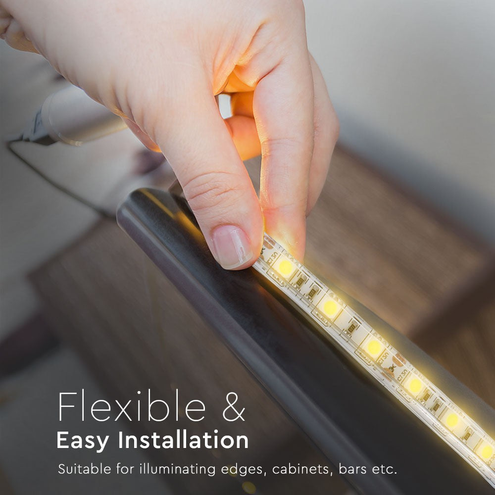 Taśma LED / Barwa:6000K / IP65 / Zasilanie: 24V / Wzmocniony podkład PCB / Rolka:10m