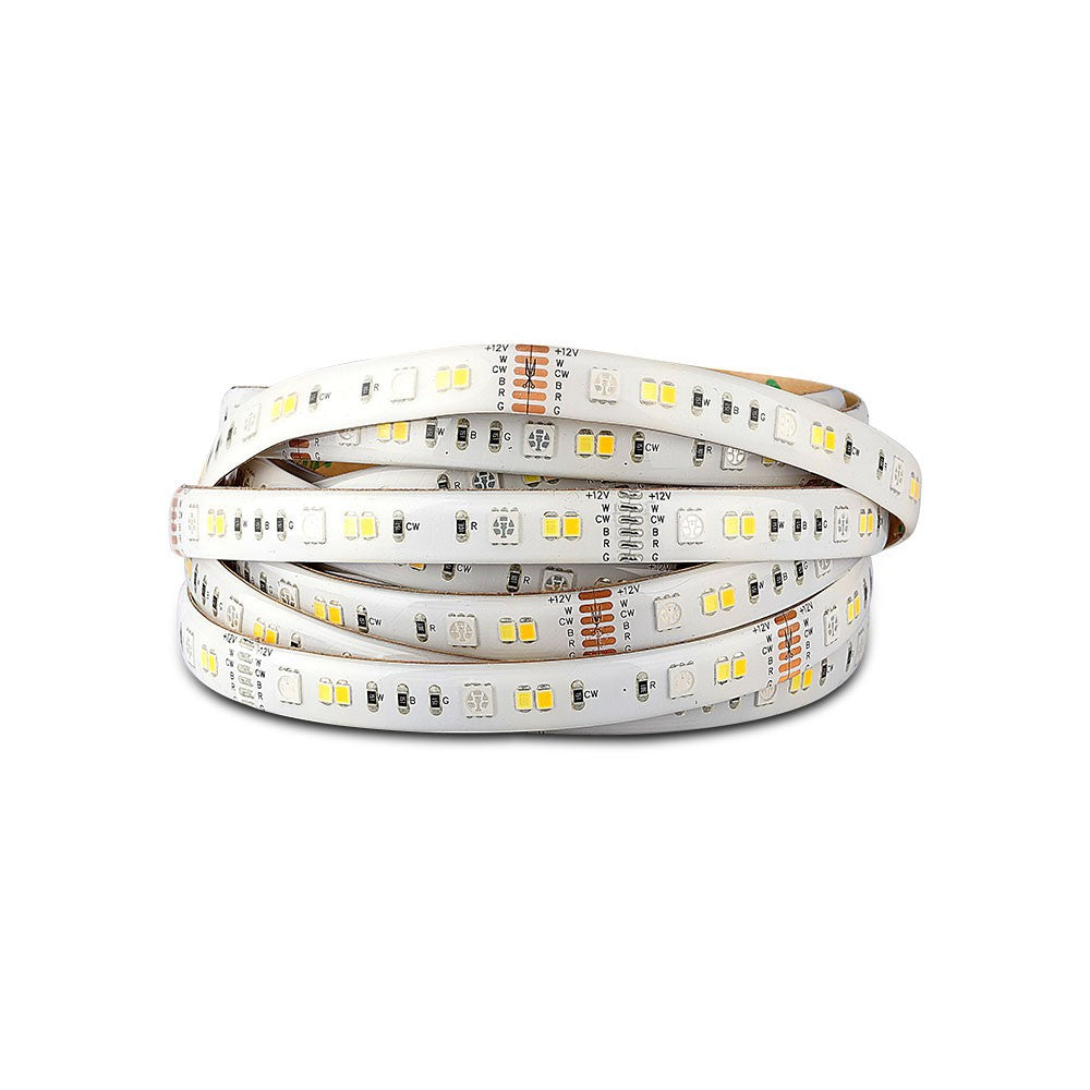 28W Zestaw Taśma LED z zasilaczem i pilotem / Kompatybilny z Amazon Alexa i Google Home / Barwa: RGBW/ IP65