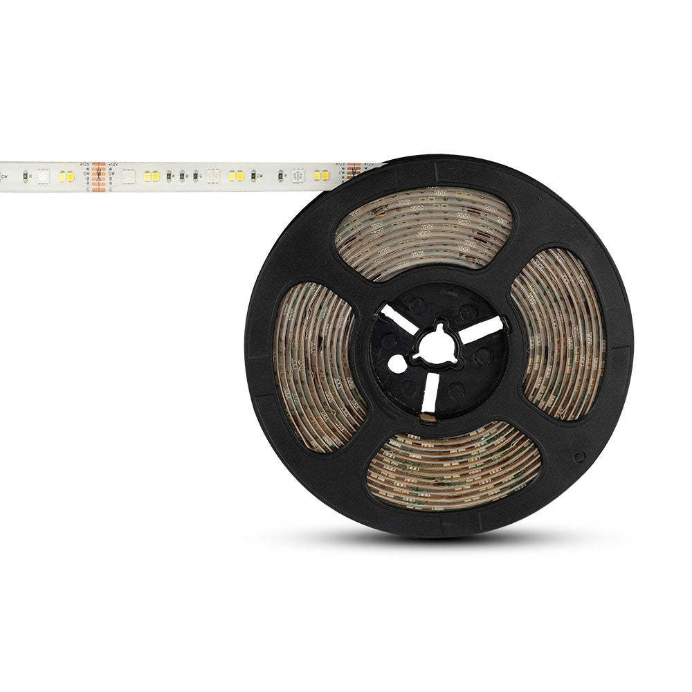 28W Zestaw Taśma LED z zasilaczem i pilotem / Kompatybilny z Amazon Alexa i Google Home / Barwa: RGBW/ IP65 (BS Wtyczka)