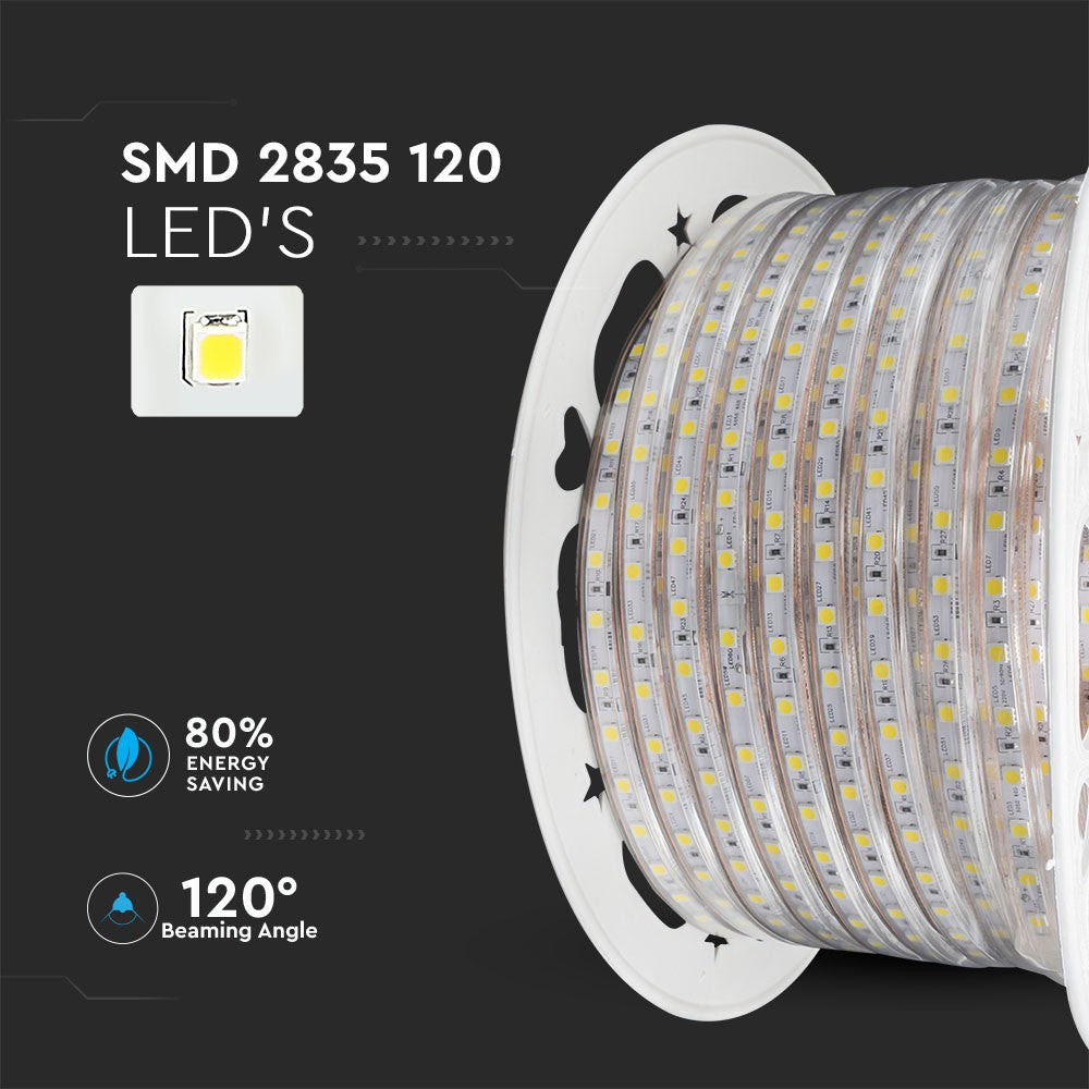 Taśma LED / Barwa:4000K / IP66 / Zasilanie: 220V / Rolaka:50m