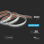 Taśma LED / Barwa:4000K / IP66 / Zasilanie: 220V / Rolaka:50m