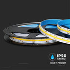 Taśma LED COB / Barwa:4000K / Zasilanie: 24V / IP20 / Rolka:5m
