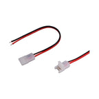 Złączka do taśm LED 8mm / zasilająca z przewodem / IP20
