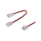 Złączka do taśm LED 1mm / dwustronna z przewodem / IP20