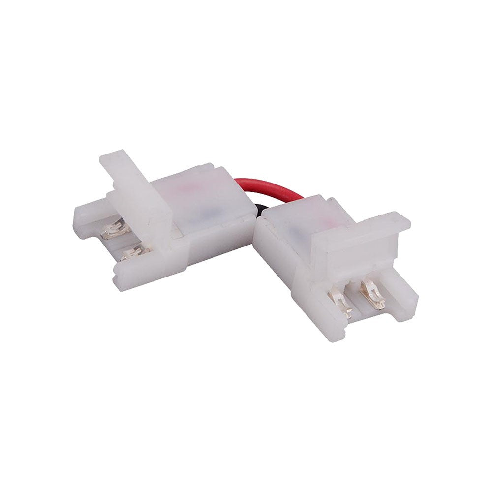 Złączka do taśm LED 10mm / kątowa z krótkim przewodem / IP20