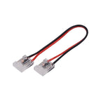 Złączka do taśm LED COB 1mm / kątowa z przewodem / IP20