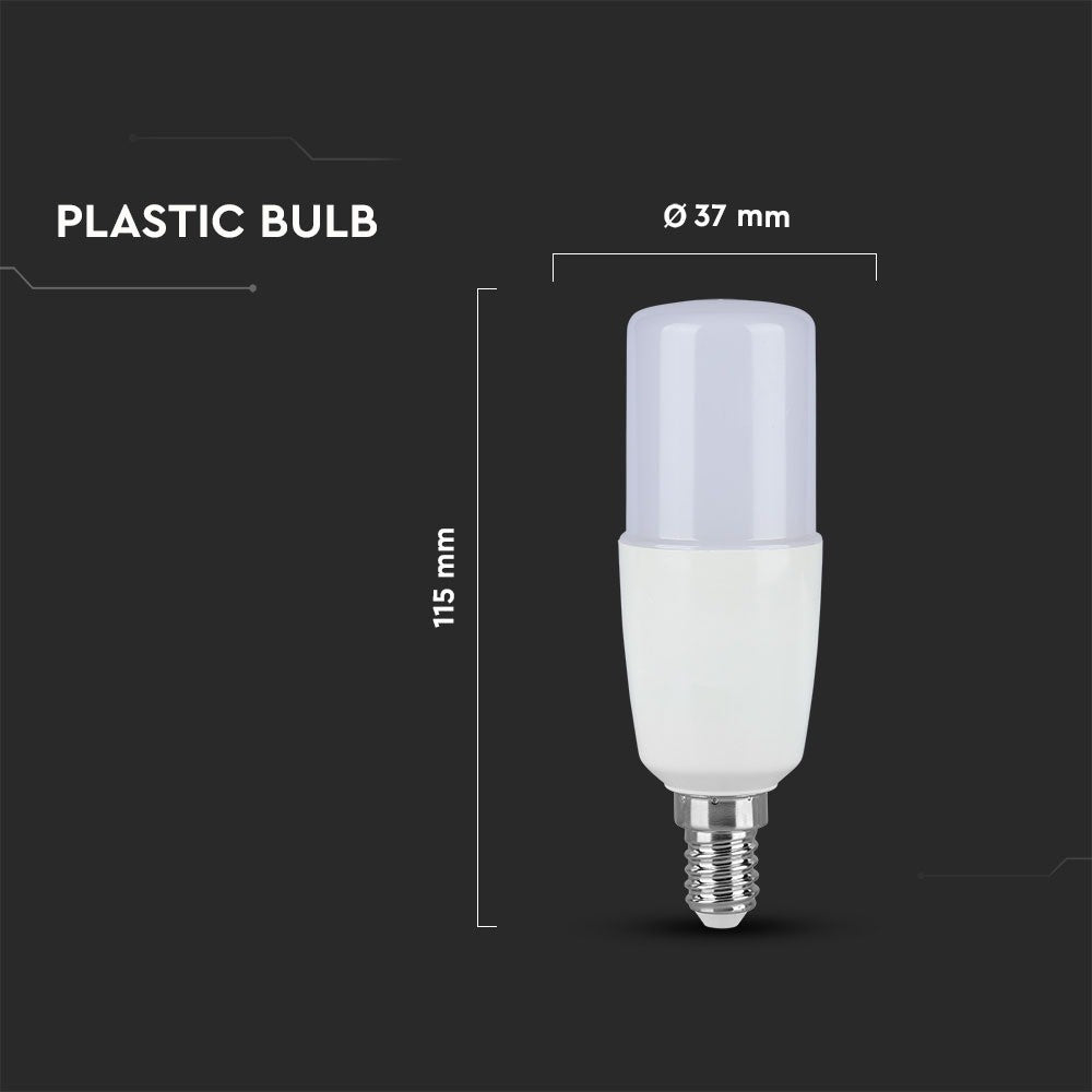 8W T37 Żarówka LED / Chip SAMSUNG / BARWA:3000K / Trzonek:E14