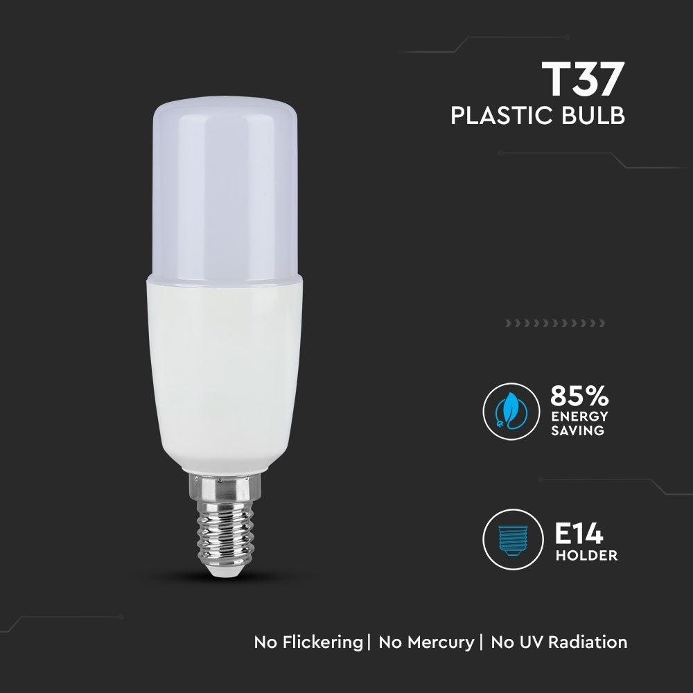 8W T37 Żarówka LED / Chip SAMSUNG / BARWA:3000K / Trzonek:E14