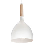 żyrandol listwa Noak white/natural wood 3xE27