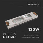 120W Zasilacz LED / Zasilanie:12V 10A / IP20