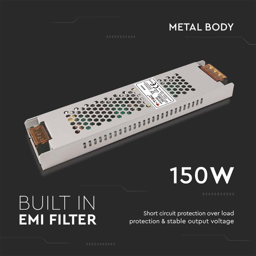 150W Zasilacz LED / Zasilanie:24V 6.25A / IP20
