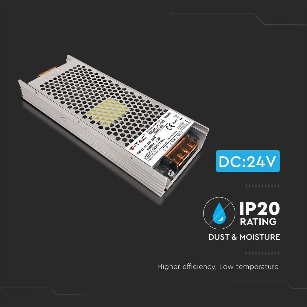 500W Zasilacz LED / Zasilanie:24V 21A / IP20