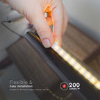 Taśma LED / Barwa:6400K / IP20 / Zasilanie: 24V / Skuteczność 200lm/W