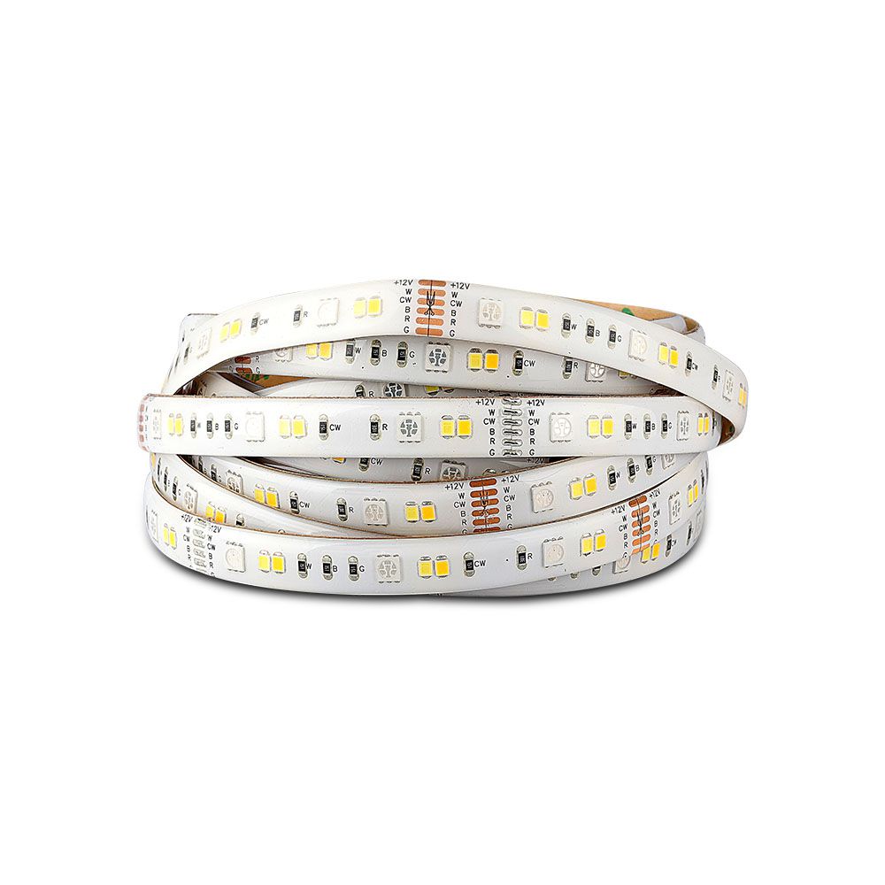 40W Zestaw Taśma LED z zasilaczem i pilotem / Kompatybilny z Amazon Alexa i Google Home / Barwa: RGB+3w1/ Wtyczka EU / IP64