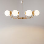 Maytoni Lampa wisząca Rendez-vous - Metal - Brąz MOD109PL-08BS