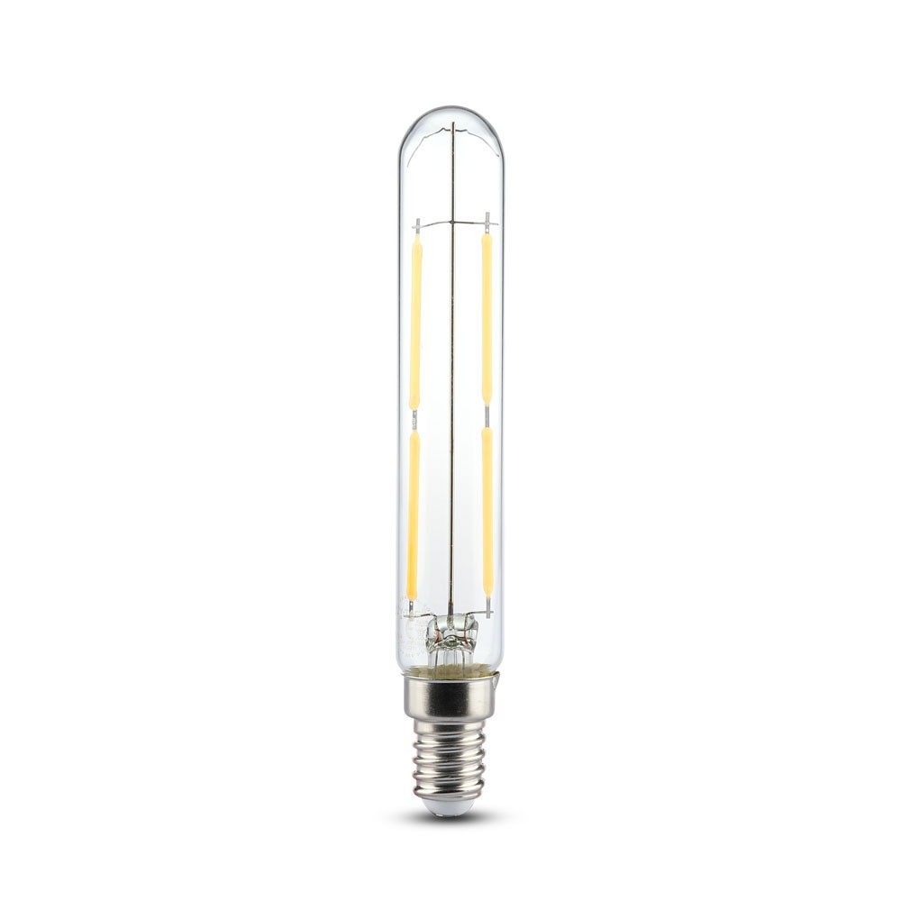 4W LED T20 Żarówka LED Filament / Klosz Przezroczysty / Barwa:4000K / Trzonek:E14