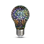 3W A60 Żarówka LED Filament 3D / Barwa:3000K / Trzonek:E27