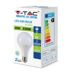 20W A80 Żarówka LED / Barwa:3000K / Trzonek:E27