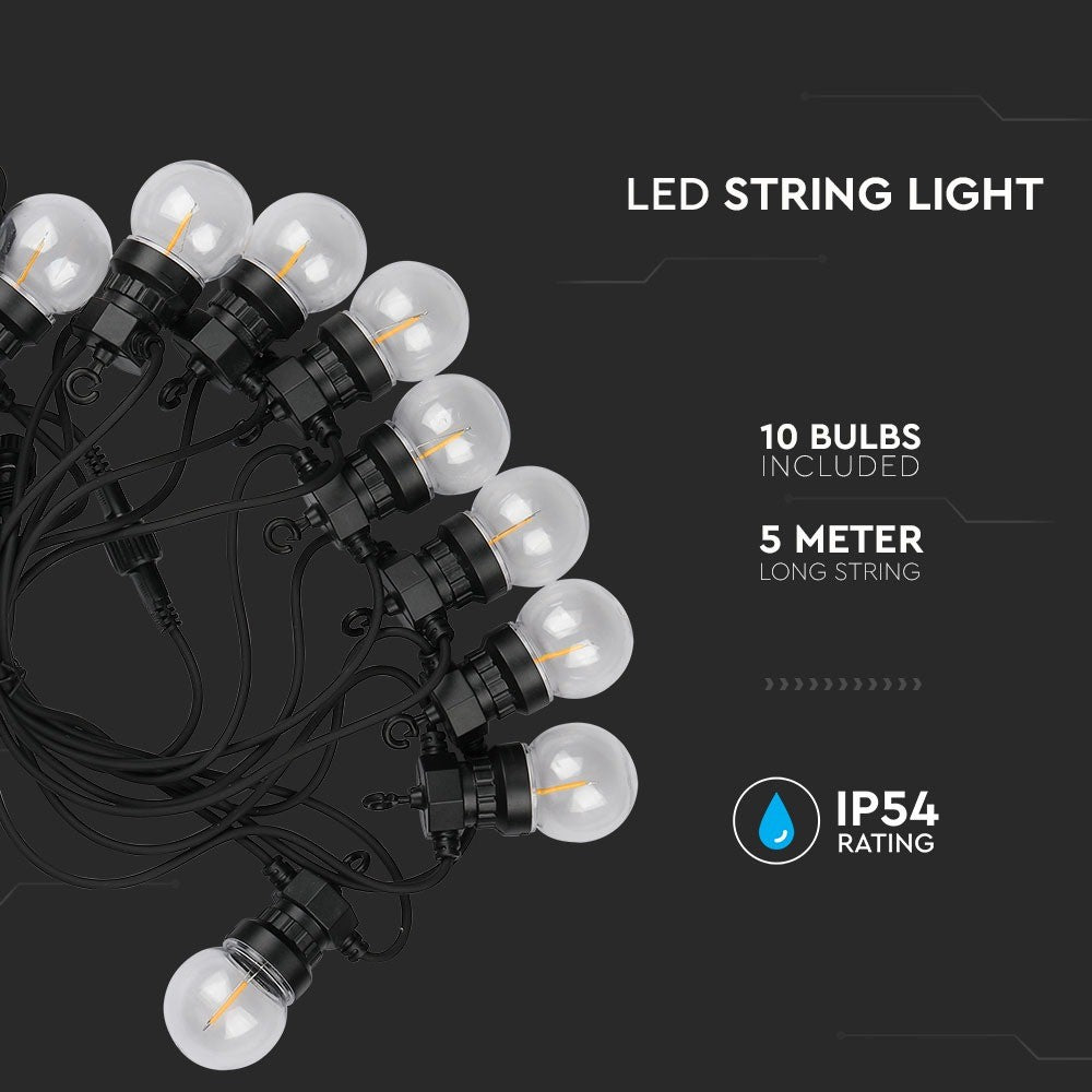 0.4W Girlanda LED / Długość: 5mb / Barwa:3000K
