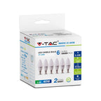 5.5W C35 Żarówka LED / Barwa:4000K / Trzonek:E14 / Opakowanie: 6szt.