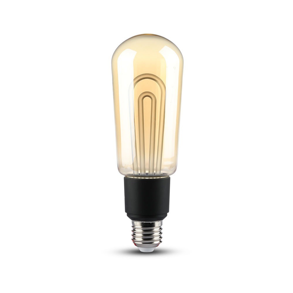 5W T60 Żarówka LED Vintge / Barwa:2200K / Trzonek:E27