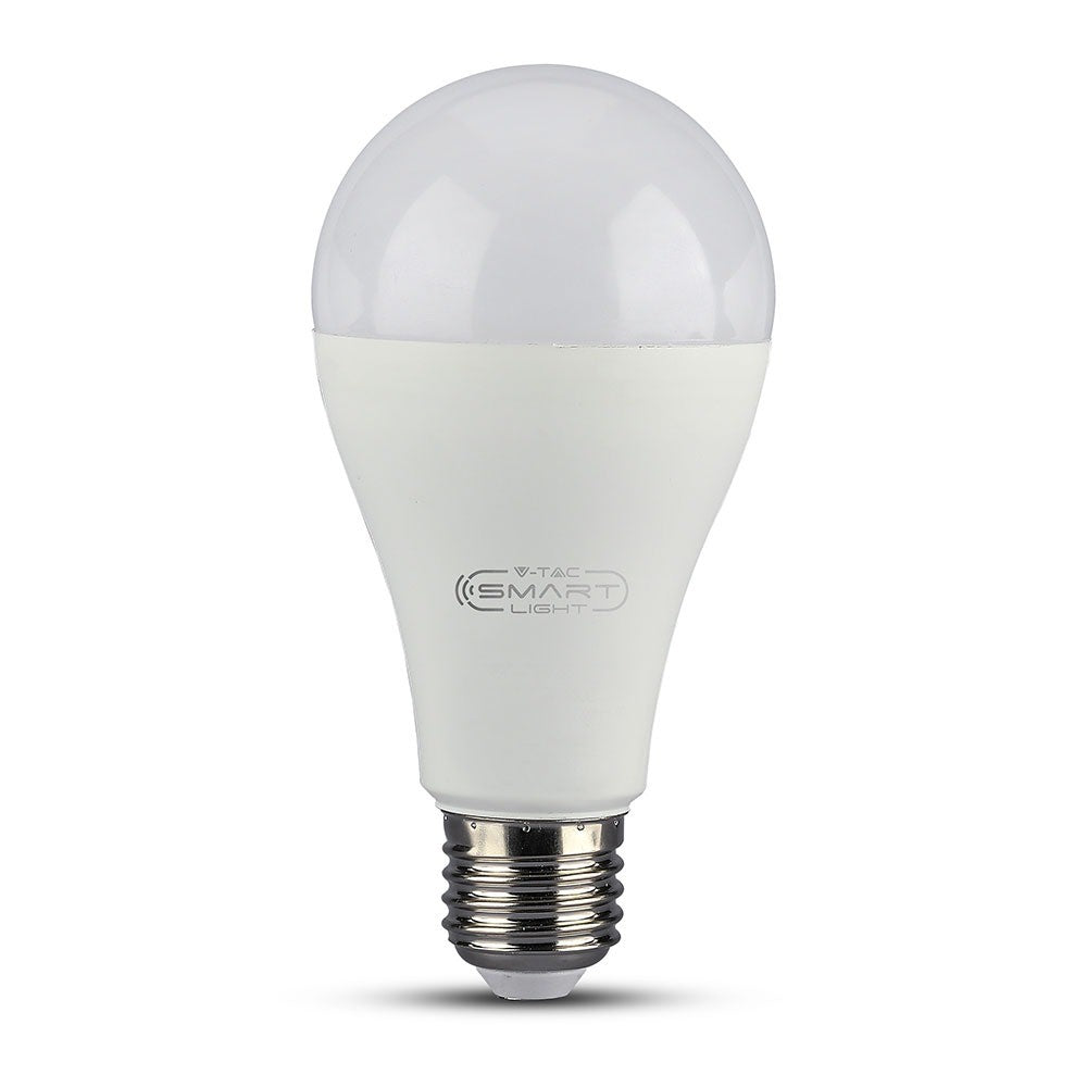 15W A65 Żarówka LED Kompatybilna z Amazon Alexa i Google Home / Barwa: RGB+WW+CW / Trzonek:E27
