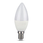 5W C35 Żarówka LED Kompatybilna z Amazon Alexa i Google Home / Barwa: RGB+WW-CW / Trzonek:E14