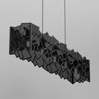 żyrandol Camo black 5xE27