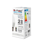 3.5W C35 Żarówka LED sterowana pilotem / Barwa:RGB+3000K / Ściemniana / Trzonek:E14