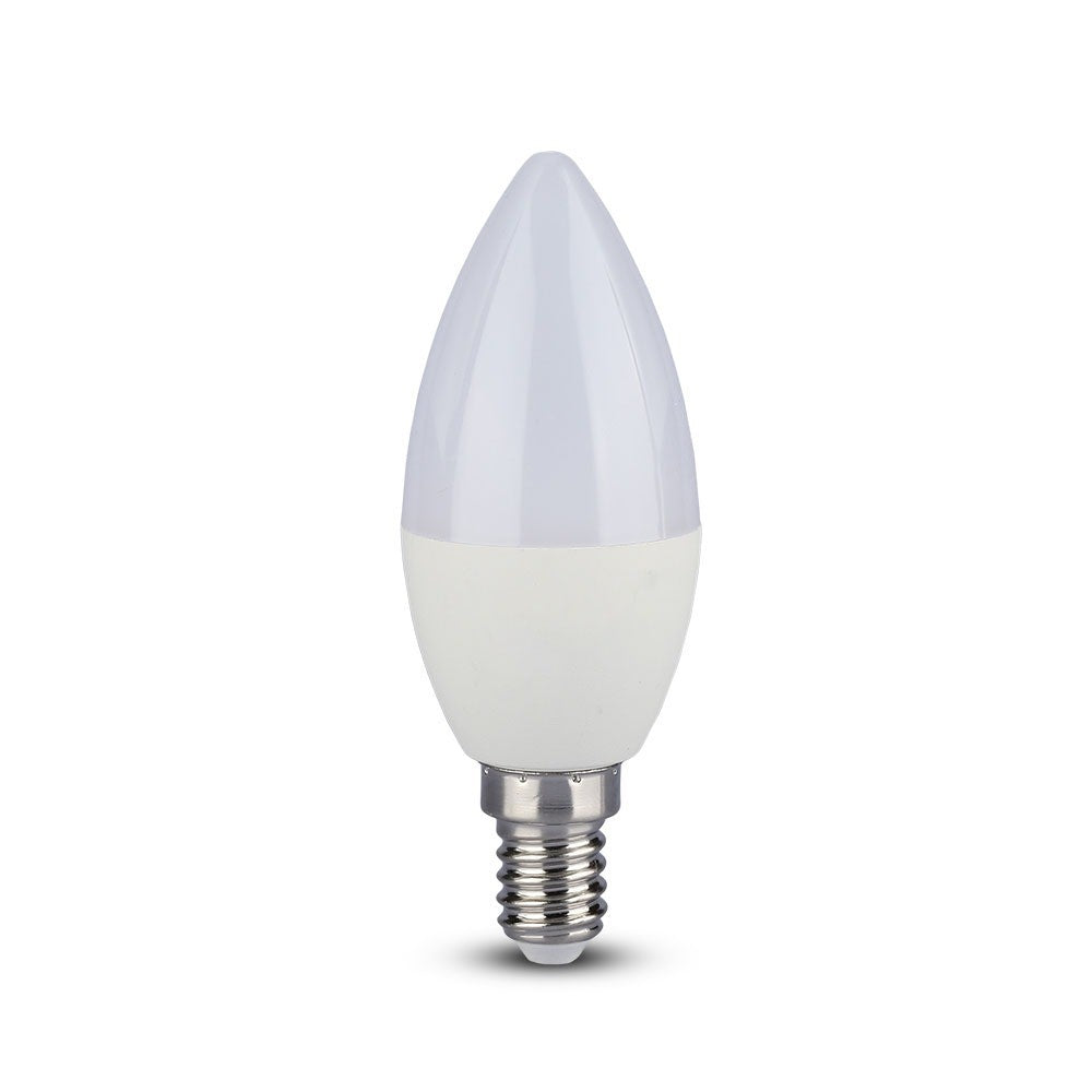 3.5W C35 Żarówka LED sterowana pilotem / Barwa:RGB+4000K / Ściemniana / Trzonek:E14