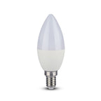 3.5W C35 Żarówka LED sterowana pilotem / Barwa:RGB+4000K / Ściemniana / Trzonek:E14