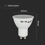 3.5W GU10 Żarówka LED sterowana pilotem / Barwa:RGB+6400K / Ściemniana / Kąt 110' / Trzonek:GU10