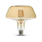 8W T180 Żarówka LED Filament / Klosz Bursztynowy / Barwa:2200K / Trzonek:E27