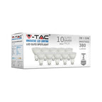 5W GU10 Żarówka LED / Barwa:3000K / Kąt 38' / Opakowanie: 10szt. /Trzonek:GU10