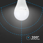 15W A65 Żarówka LED / Barwa:6400K / Skuteczność: 160lm/W / Trzonek:E27