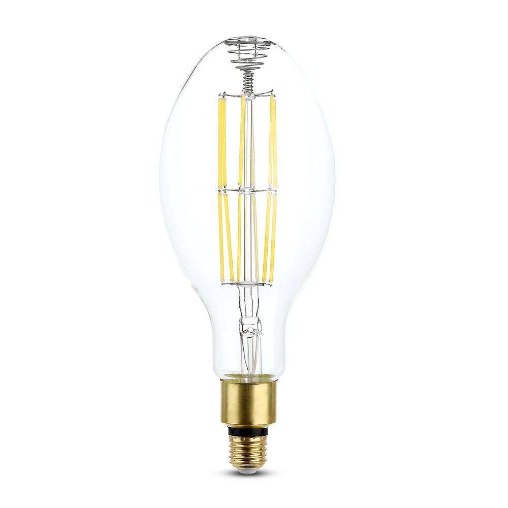 24W LED ED120 Żarówka LED Filament / Klosz Transparentny / Barwa:6400K / Skuteczność: 160lm/W / Trzonek:E27