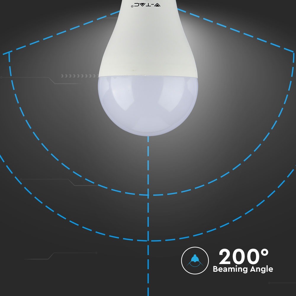 15W A65 Żarówka LED / Barwa:2700K Trzonek: E27 / Opakowanie: 3szt.