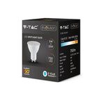5W GU10 Żarówka LED / Klosz Transparentny / Barwa:3000K / Skuteczność: 160lm/W / Trzonek: GU10