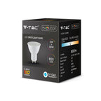 5W GU10 Żarówka LED / Klosz Transparentny / Barwa:4000K / Skuteczność: 160lm/W / Trzonek: GU10