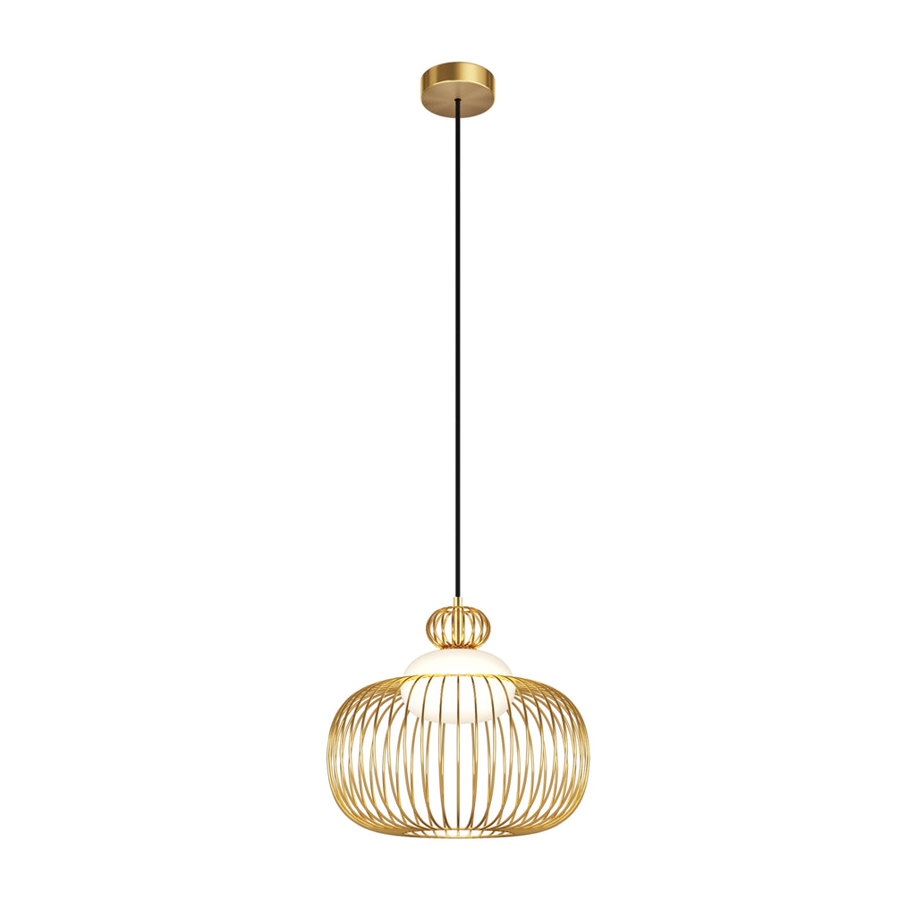 Maytoni Lampa wisząca Levitation - Metal - Mosiądz MOD376PL-01G
