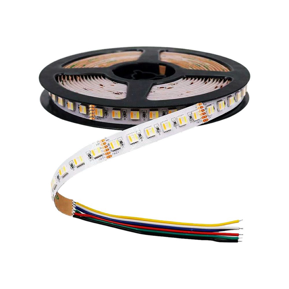 24W Taśma LED / Barwa:3w1+RGB / IP20 / Zasilanie: 24V / Rolka:5m