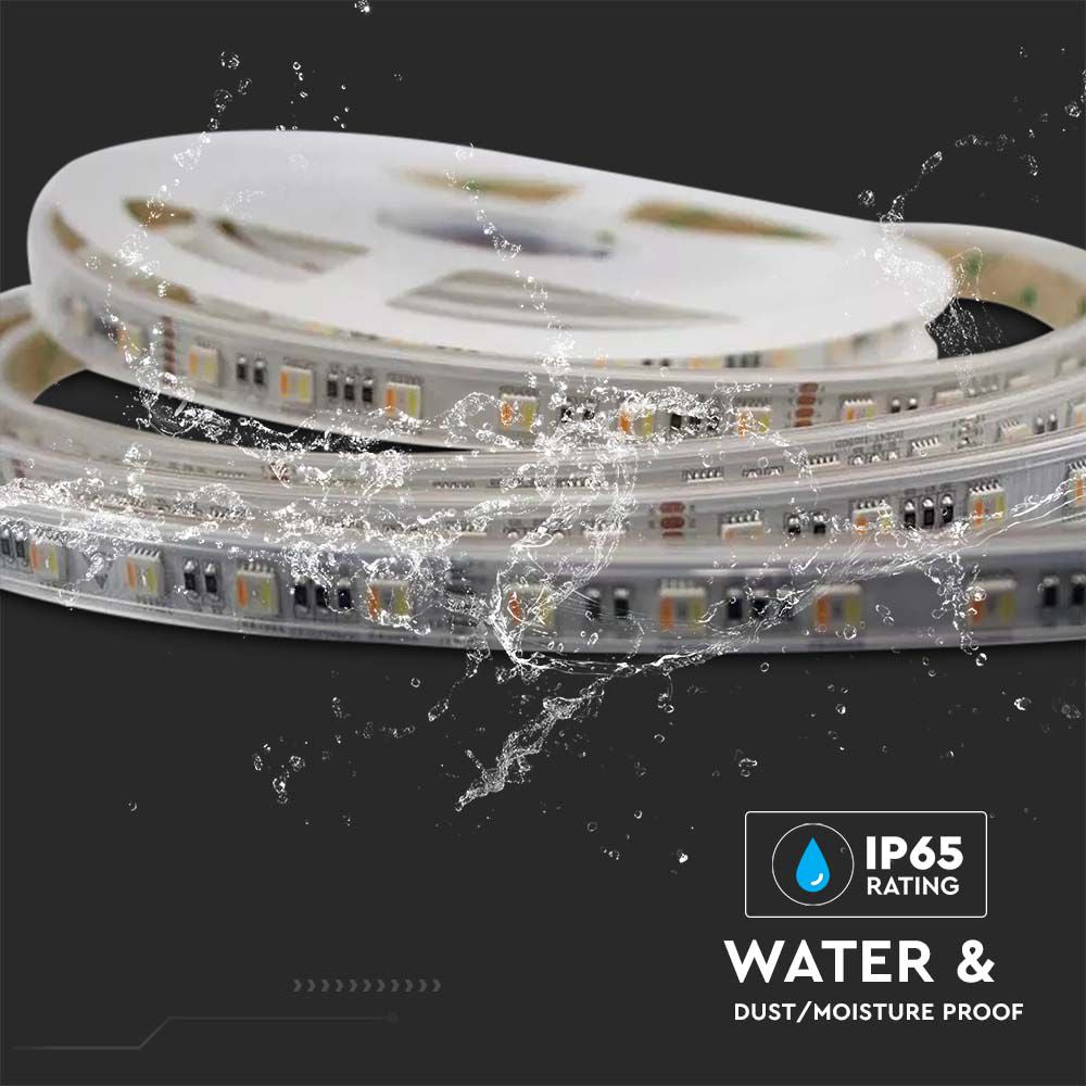 24W Taśma LED / Barwa:3w1+RGB / IP65 / Zasilanie: 24V / Rolka:5m