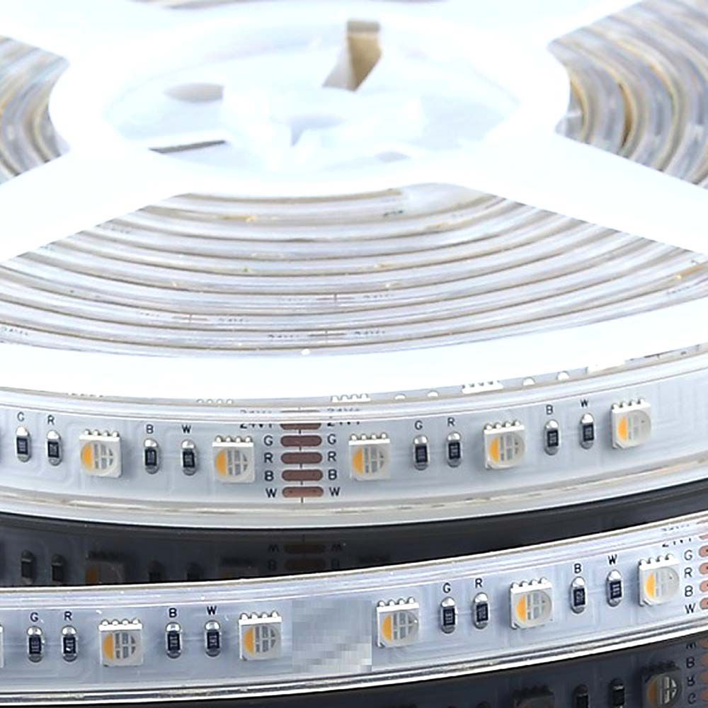 24W Taśma LED / Barwa:3w1+RGB / IP65 / Zasilanie: 24V / Rolka:5m