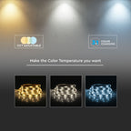 14W Taśma LED / Barwa:3w1 / IP65 / Zasilanie: 24V / Rolka:5m